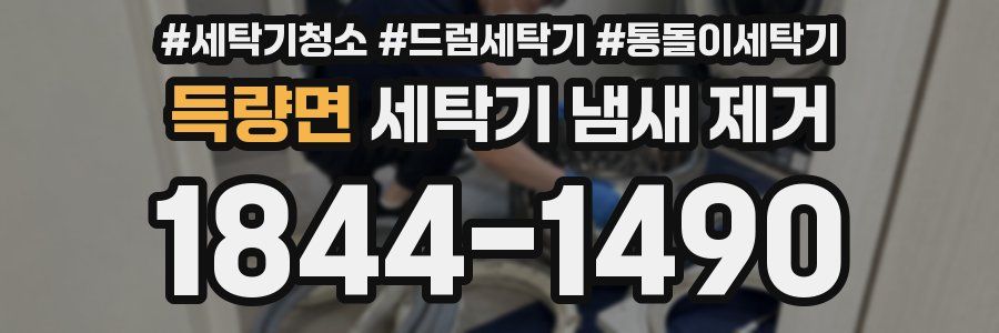 득량면 세탁기 냄새 제거