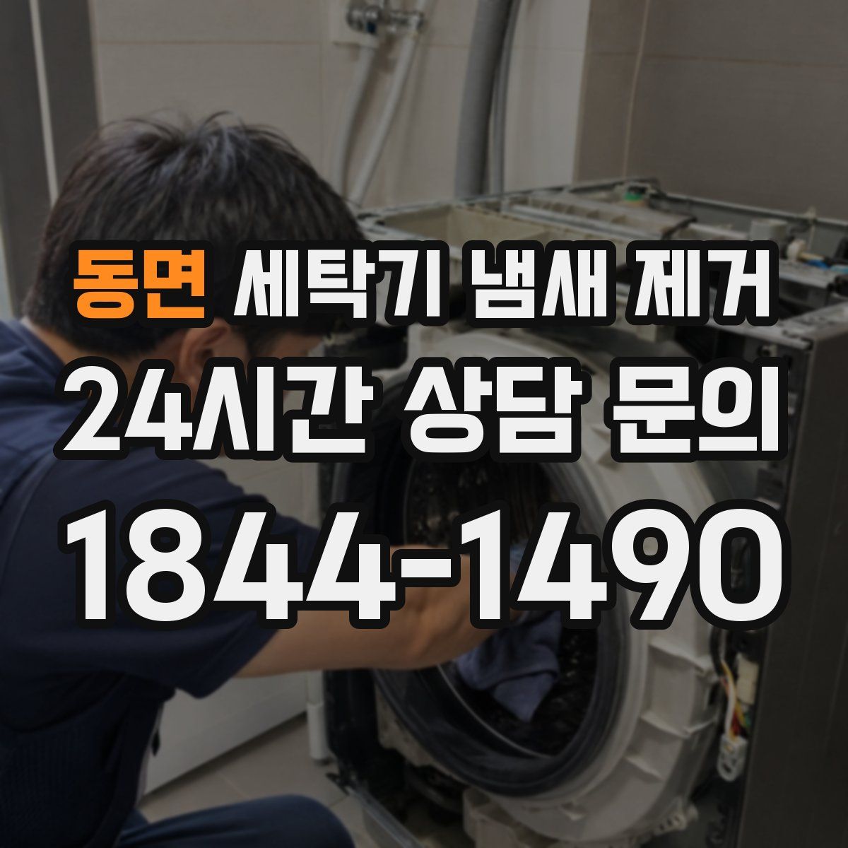 동면 세탁기 냄새 제거