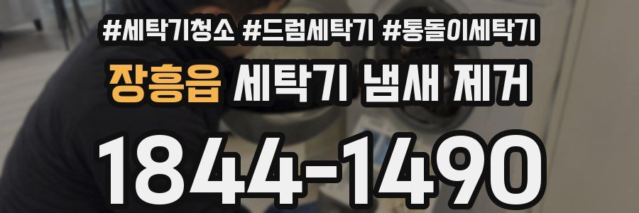 장흥읍 세탁기 냄새 제거