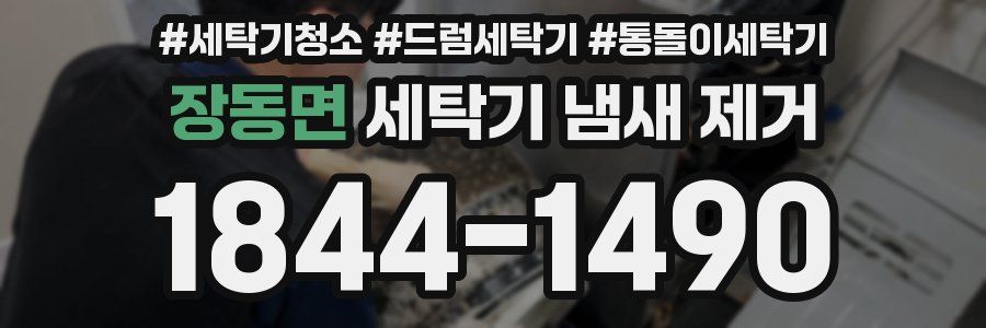 장동면 세탁기 냄새 제거