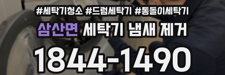 삼산면 세탁기 냄새 제거