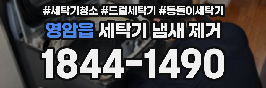 영암읍 세탁기 냄새 제거