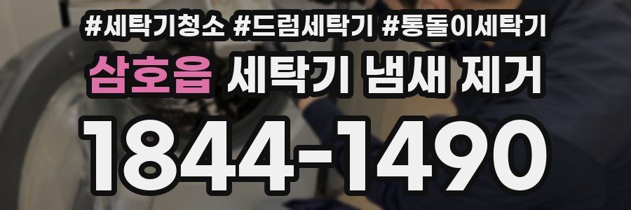 삼호읍 세탁기 냄새 제거