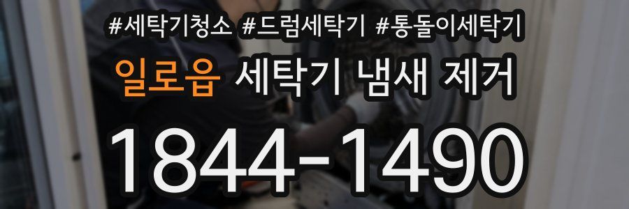 일로읍 세탁기 냄새 제거