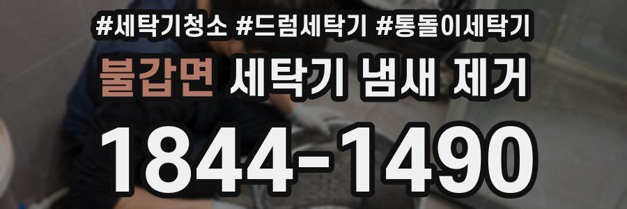 불갑면 세탁기 냄새 제거