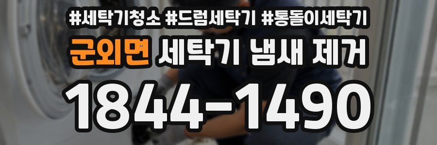 군외면 세탁기 냄새 제거