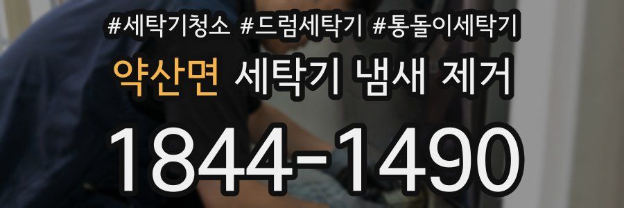약산면 세탁기 냄새 제거