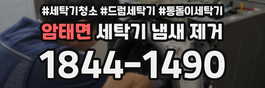 암태면 세탁기 냄새 제거