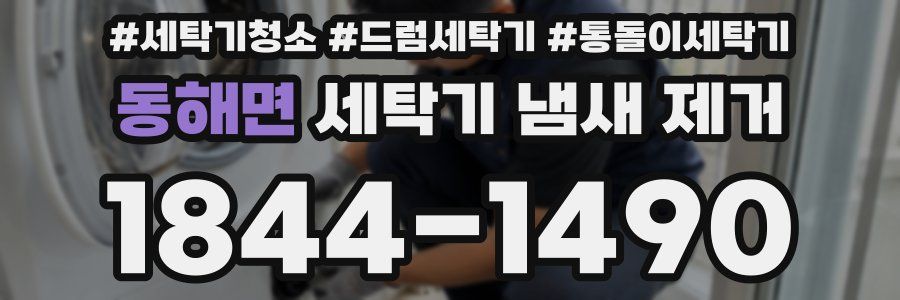 동해면 세탁기 냄새 제거
