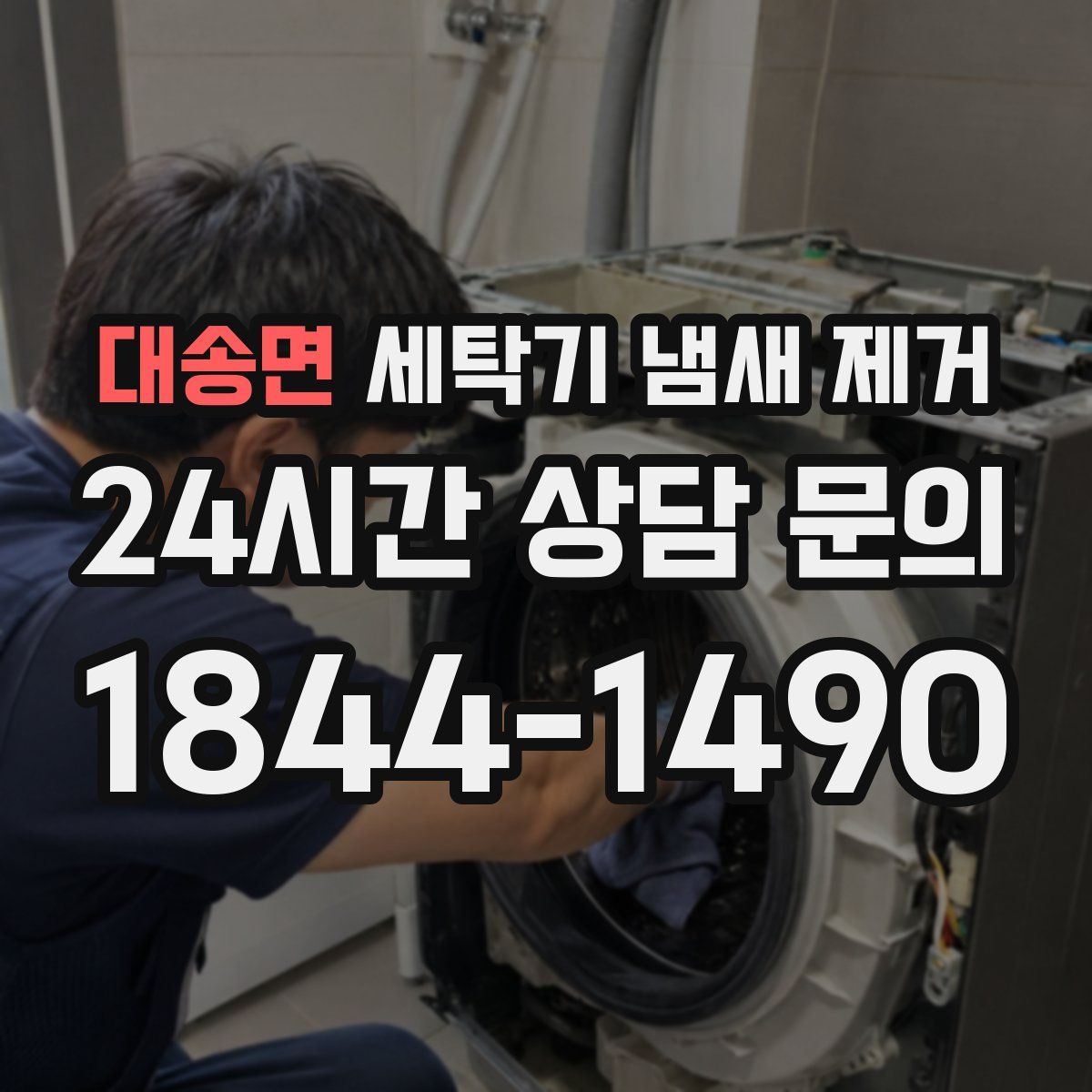 대송면 세탁기 냄새 제거