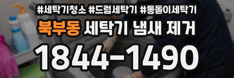 북부동 세탁기 냄새 제거