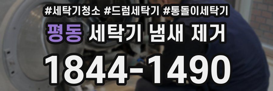 평동 세탁기 냄새 제거