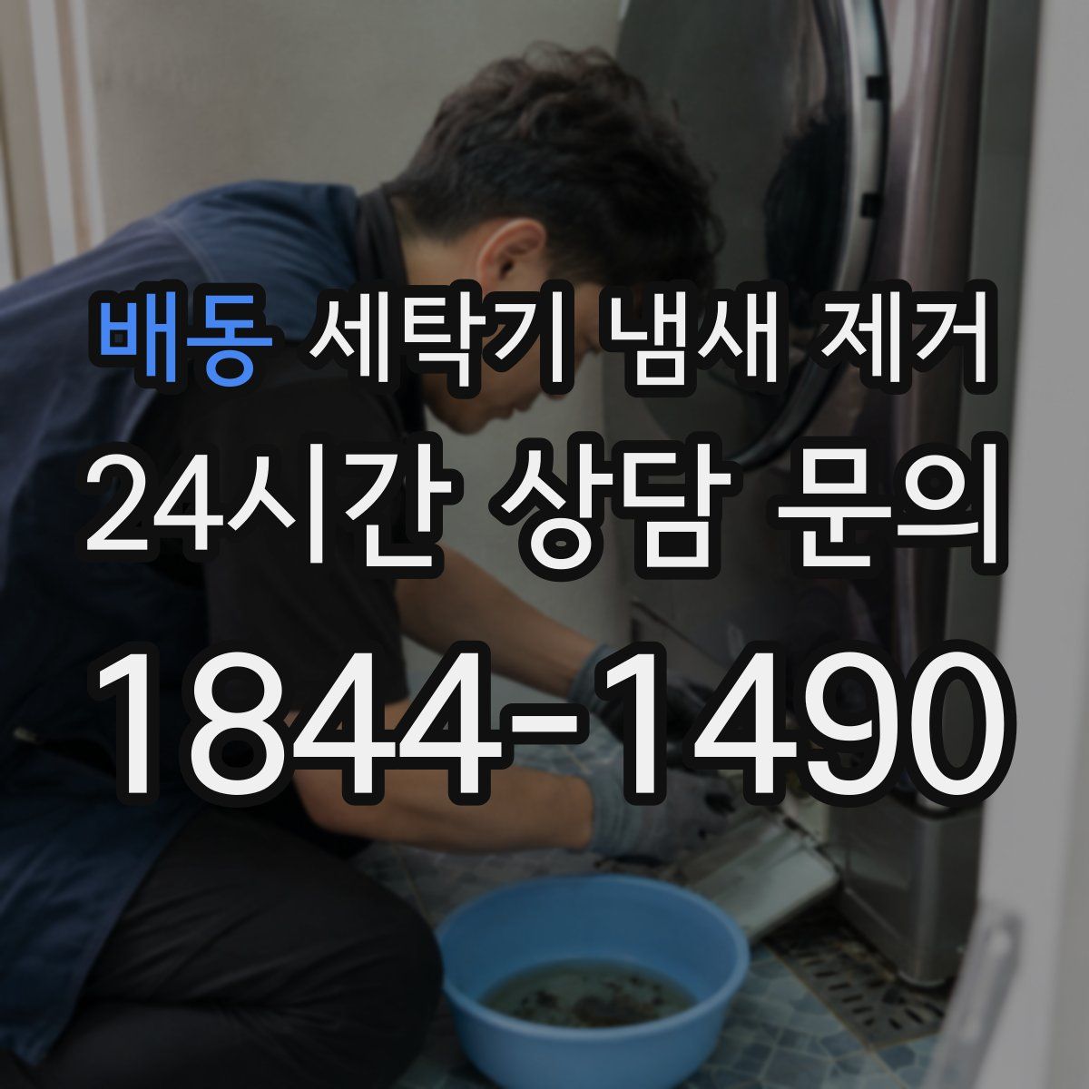 배동 세탁기 냄새 제거