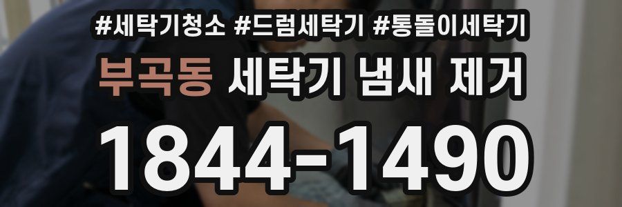 부곡동 세탁기 냄새 제거