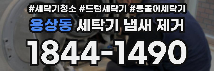 용상동 세탁기 냄새 제거