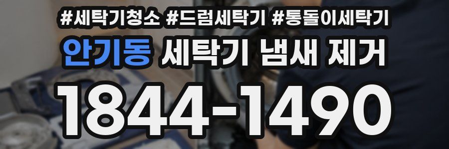 안기동 세탁기 냄새 제거