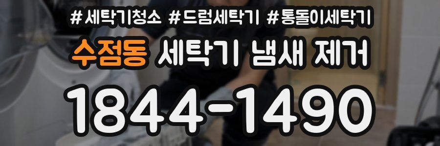 수점동 세탁기 냄새 제거