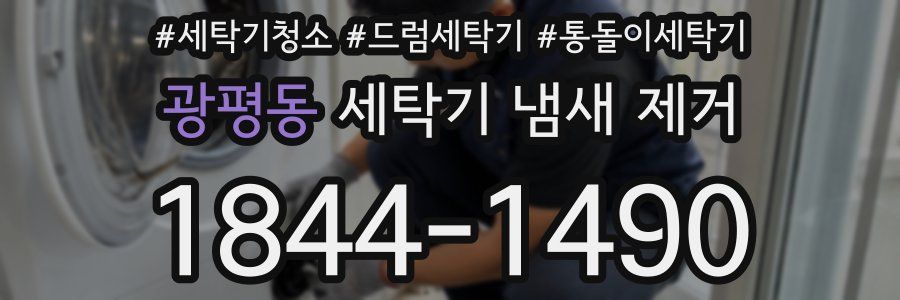 광평동 세탁기 냄새 제거