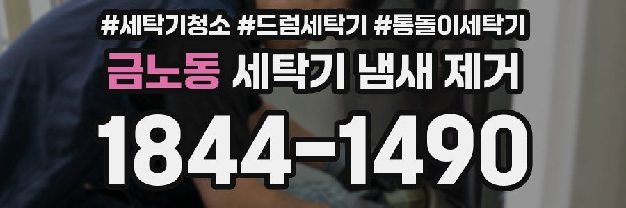금노동 세탁기 냄새 제거