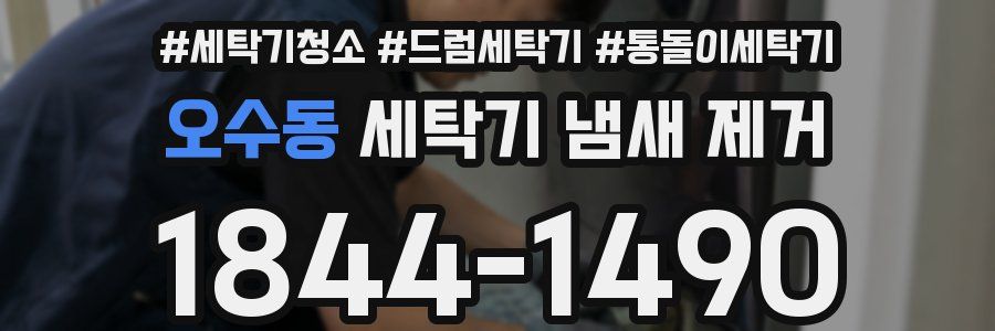 오수동 세탁기 냄새 제거