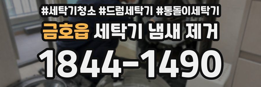 금호읍 세탁기 냄새 제거