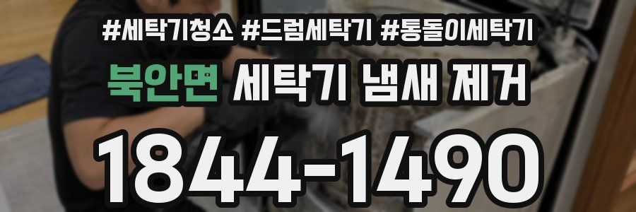 북안면 세탁기 냄새 제거