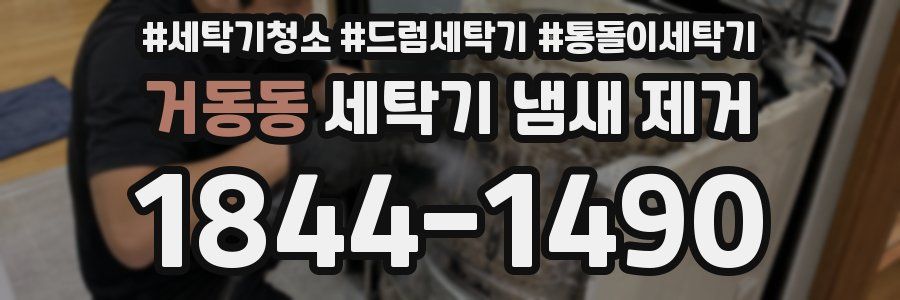거동동 세탁기 냄새 제거