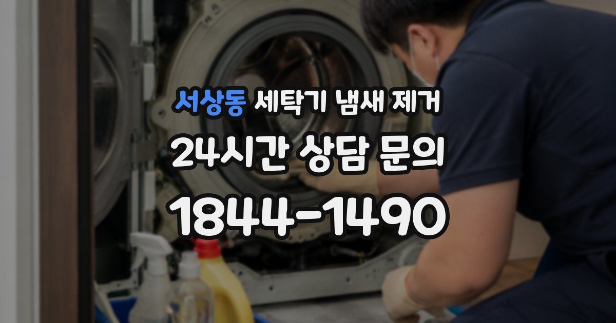 서상동 세탁기 냄새 제거
