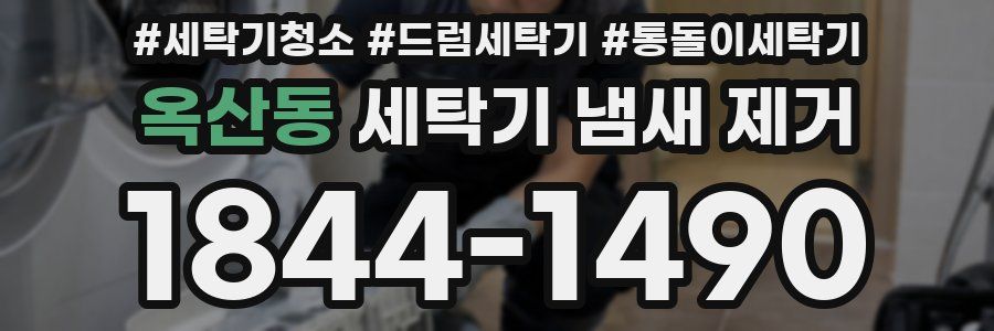 옥산동 세탁기 냄새 제거