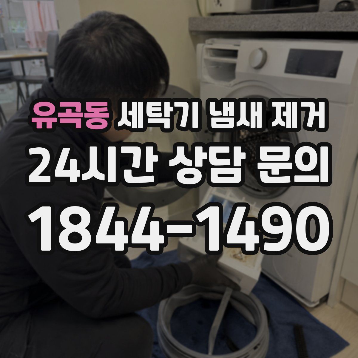 유곡동 세탁기 냄새 제거