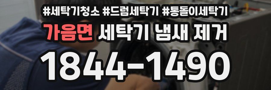 가음면 세탁기 냄새 제거