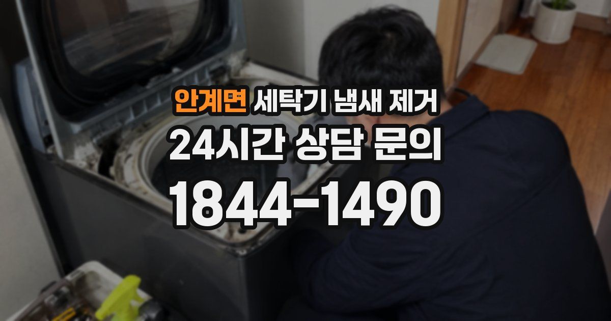 안계면 세탁기 냄새 제거