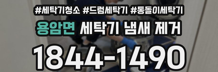 용암면 세탁기 냄새 제거