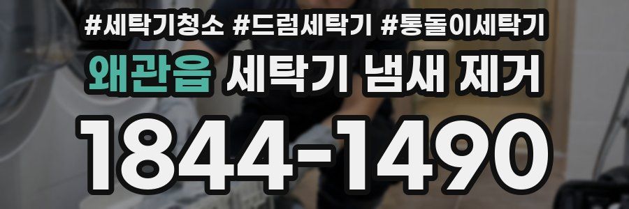 왜관읍 세탁기 냄새 제거