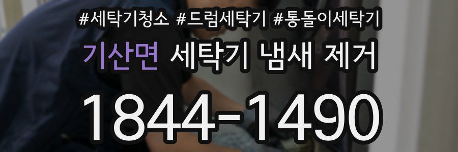 기산면 세탁기 냄새 제거