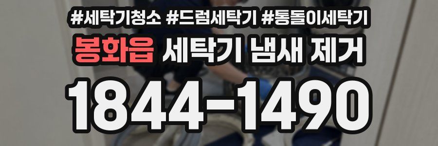 봉화읍 세탁기 냄새 제거