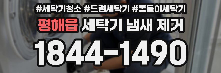 평해읍 세탁기 냄새 제거