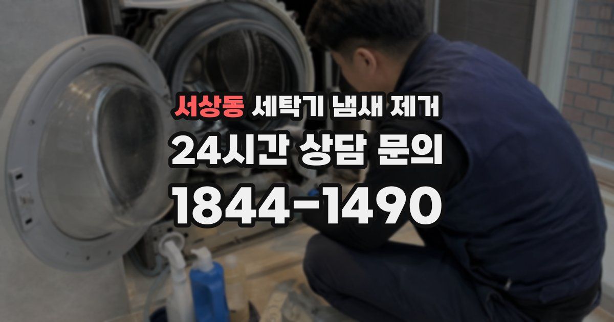서상동 세탁기 냄새 제거