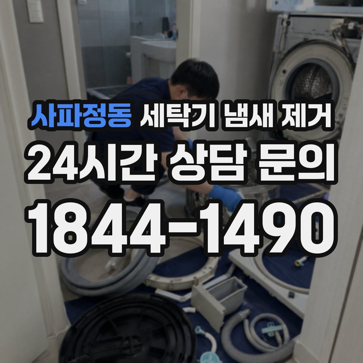 사파정동 세탁기 냄새 제거
