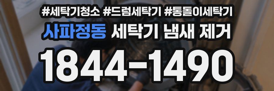 사파정동 세탁기 냄새 제거