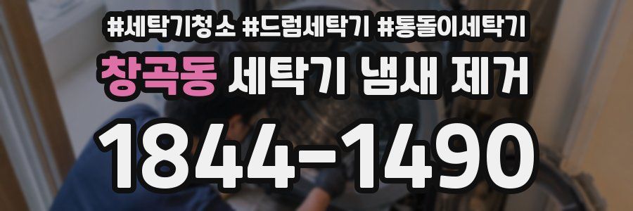 창곡동 세탁기 냄새 제거