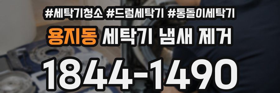 용지동 세탁기 냄새 제거