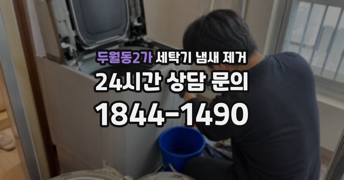 두월동2가 세탁기 냄새 제거