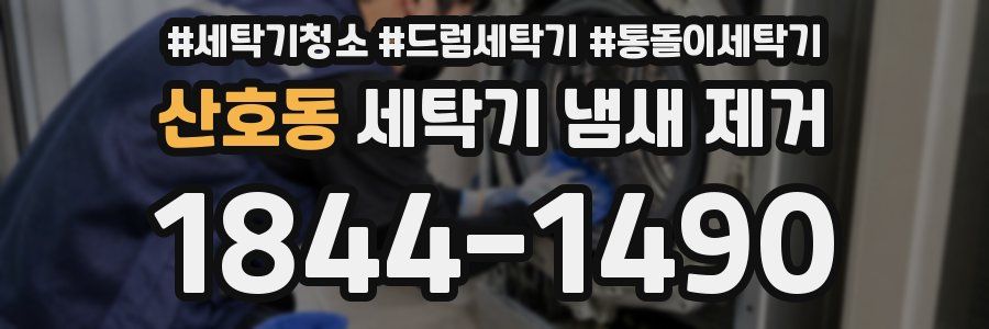 산호동 세탁기 냄새 제거