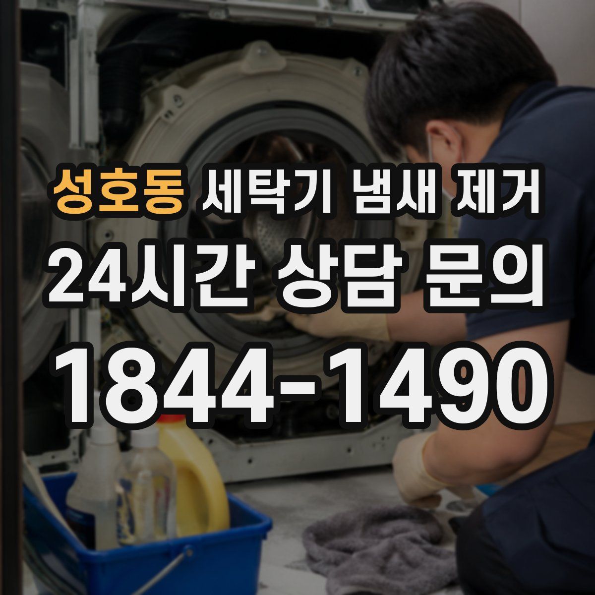 성호동 세탁기 냄새 제거