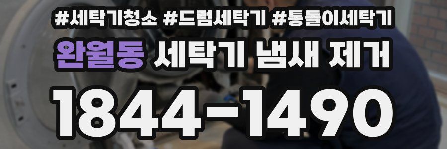 완월동 세탁기 냄새 제거