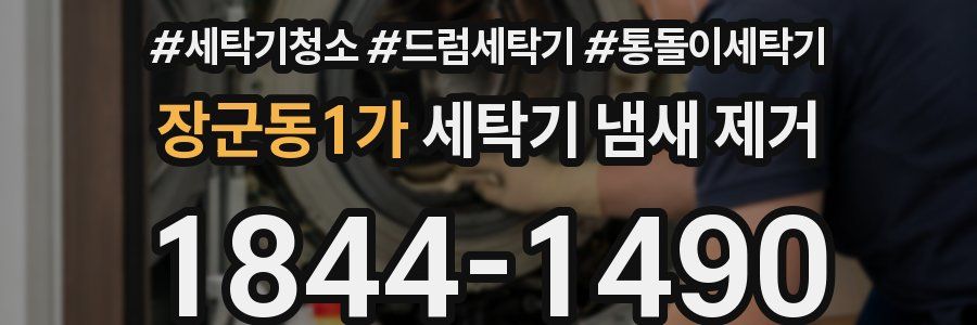 장군동1가 세탁기 냄새 제거