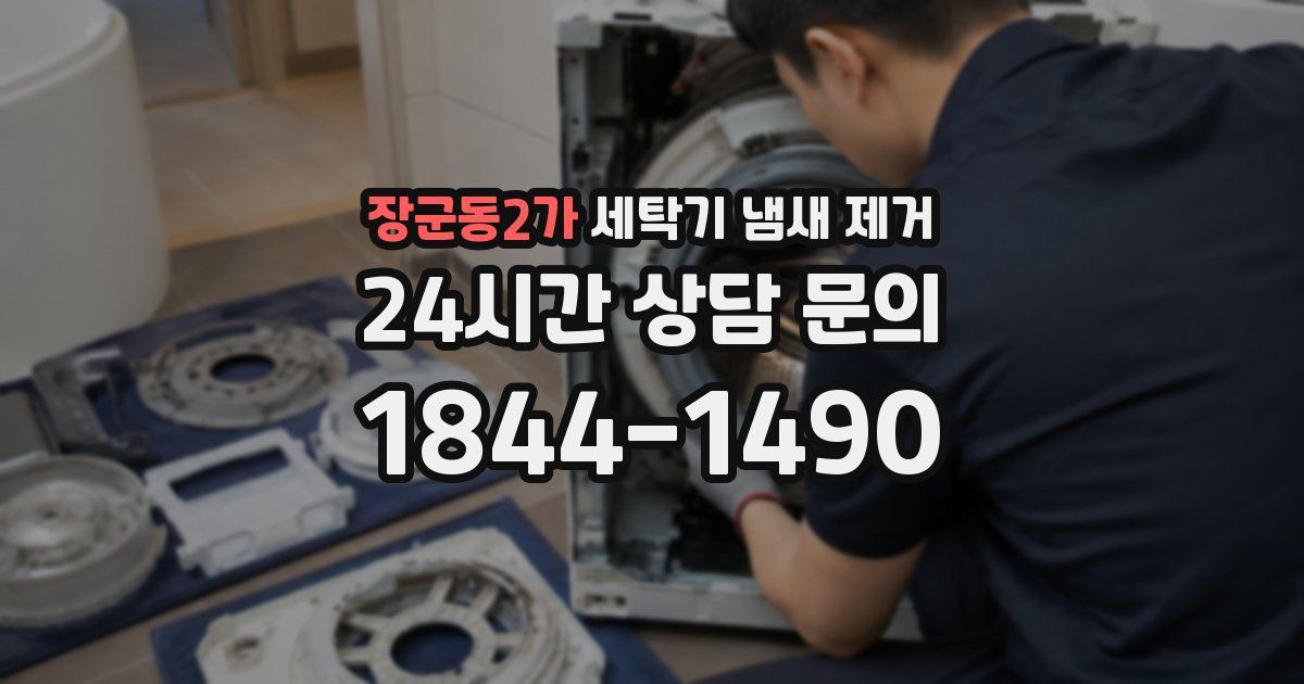 장군동2가 세탁기 냄새 제거
