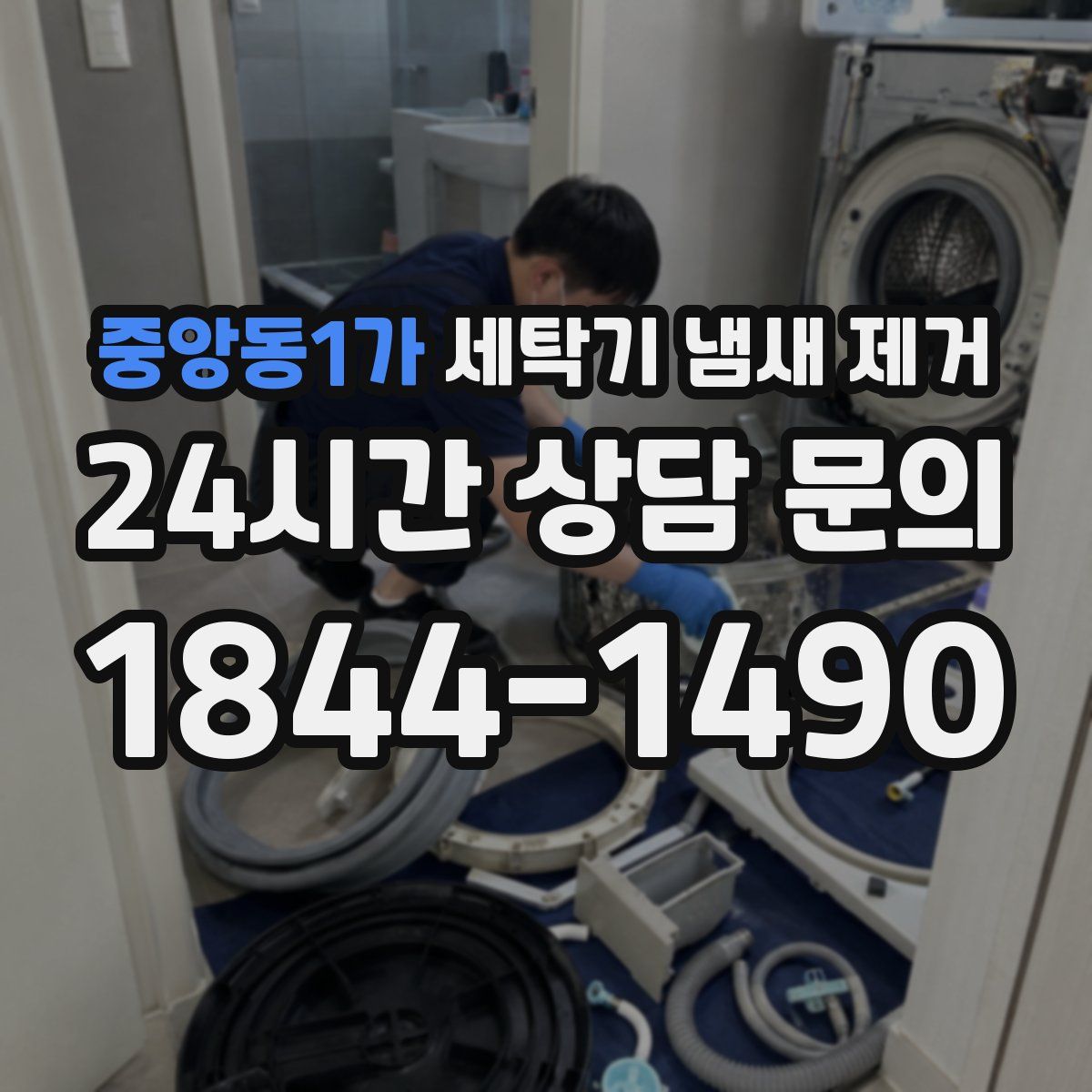 중앙동1가 세탁기 냄새 제거