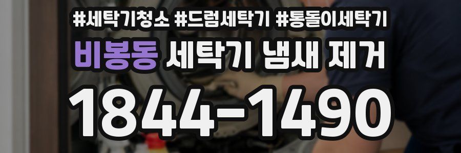 비봉동 세탁기 냄새 제거